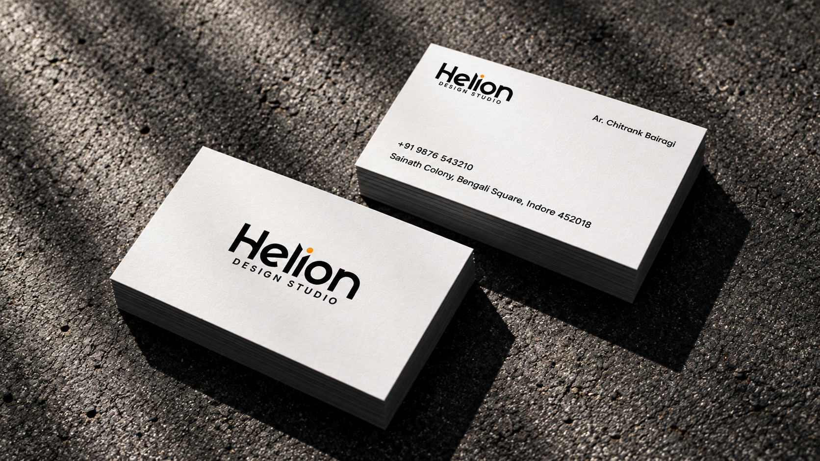 Helion — Interior Design & Development Logo Design presentation 10