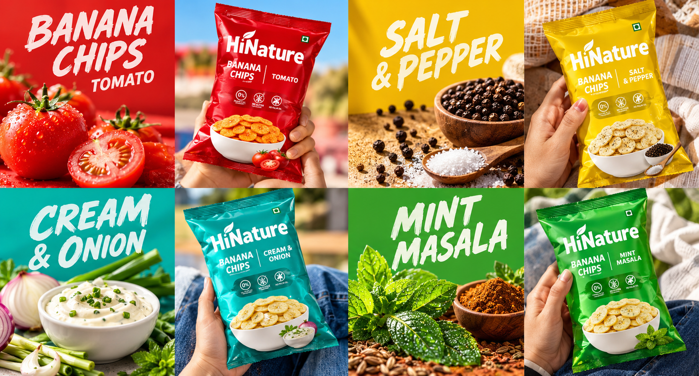 HiNature – Premium Banana Chips presentation 2
