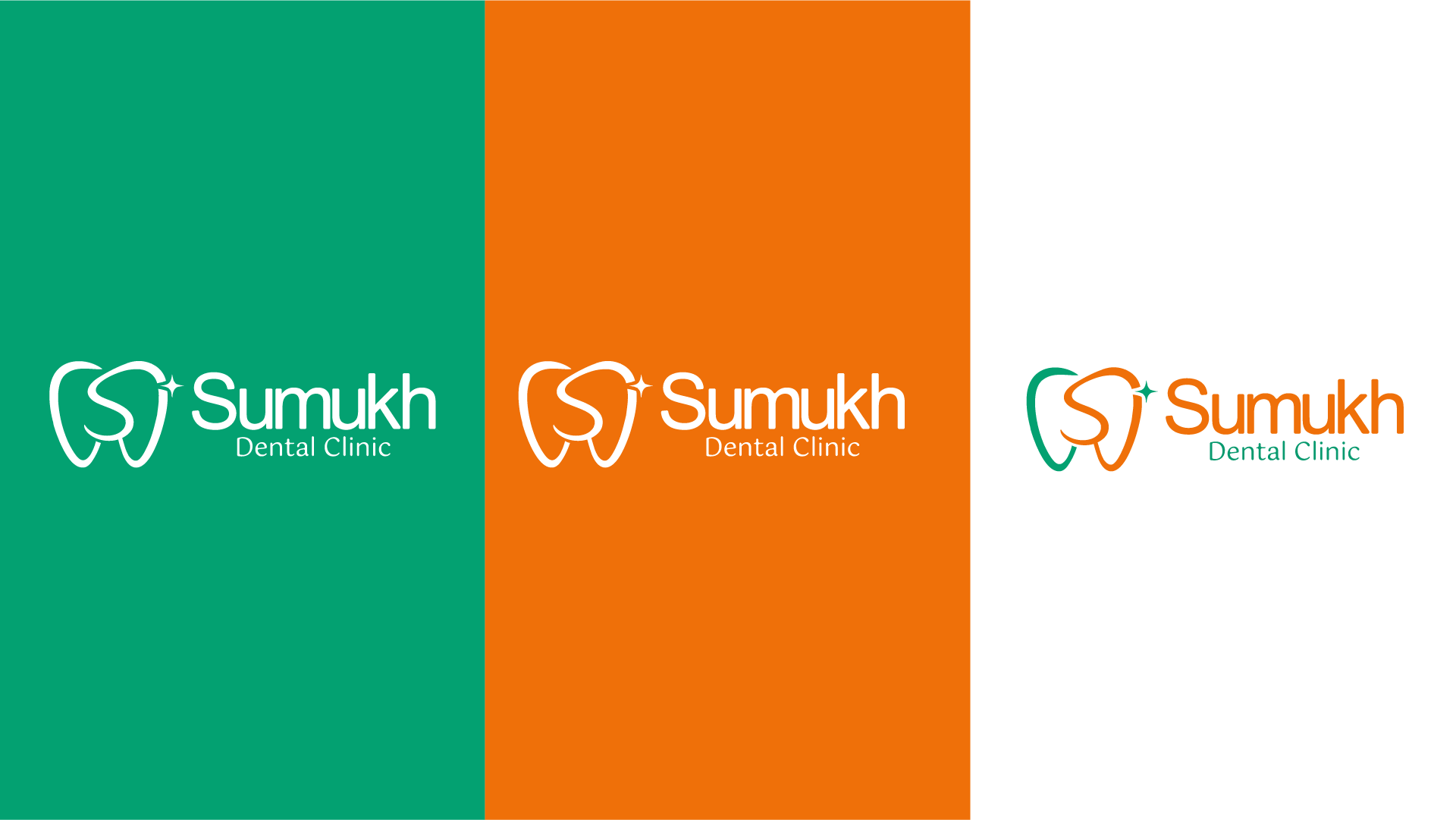 Sumukh — Dental Clinic Logo Design presentation 4